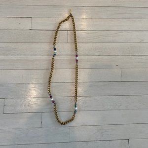 NANCY-M COSTUME GOLD CHAIN COSTUME NECKLACE